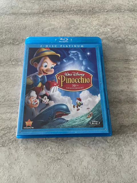 Pinocchio ~ Blu Ray Walt Disney 70th Anniversary