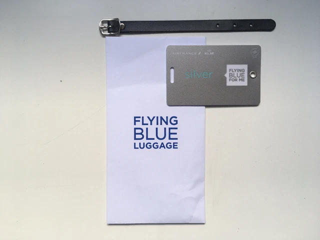 AIR FRANCE KLM Sky Team Elite Plus Flying Blue Tag Strap $43.16 - PicClick