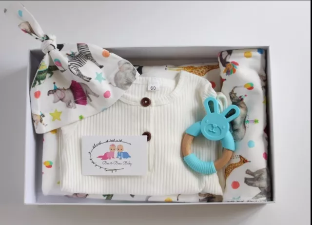 Baby Gift Box, Newborn Baby Gift Hamper, Baby Boy Girl Gift Set