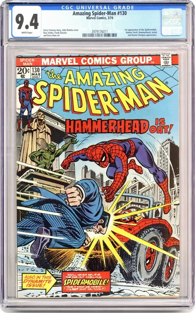 Amazing Spider-Man #130 CGC 9.4 1974 3979176011