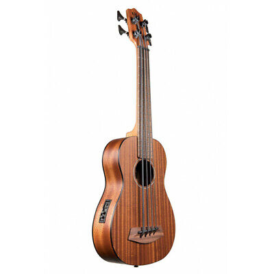 Fretted Kala KALA U-Bass Rumbler Acajou Avec Deluxe Sac 