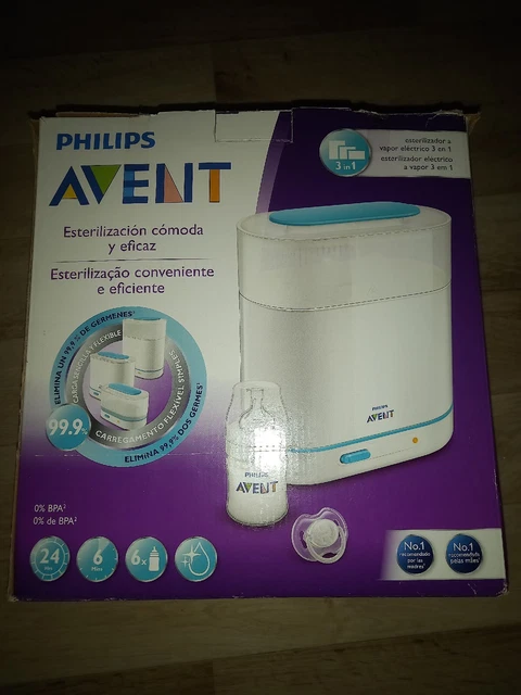 Avent Babyflaschen Sterilisator mit Einsatzkorb