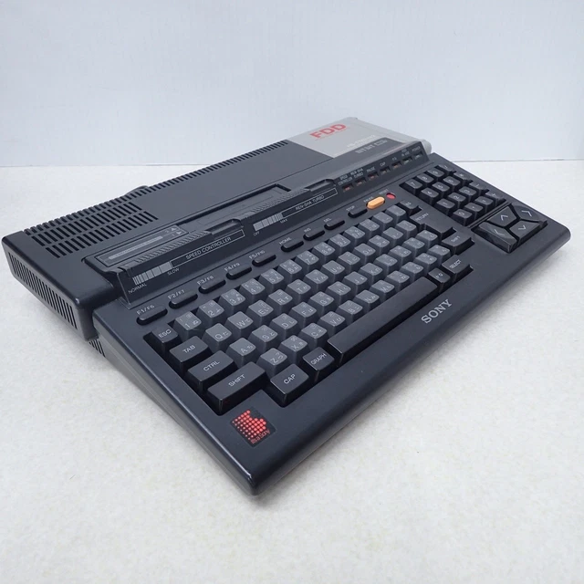 COMPUTADORA PERSONAL SONY MSX2 HB-F1XDmk2 reparada EUR 345,78