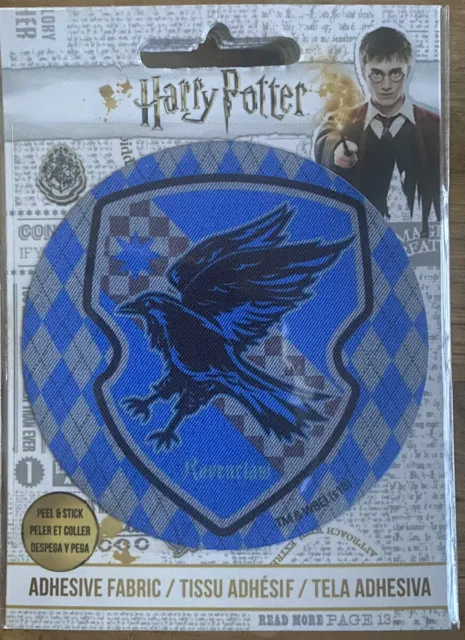 Harry Potter Adhesive Fabric Transfer Ravenclaw Shield Iron On.