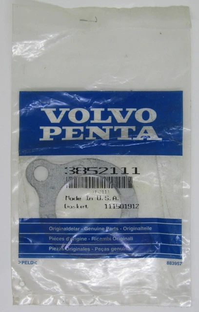 New Volvo Penta Marine Boat OEM Thermostat Housing Gasket Part No. 3852111