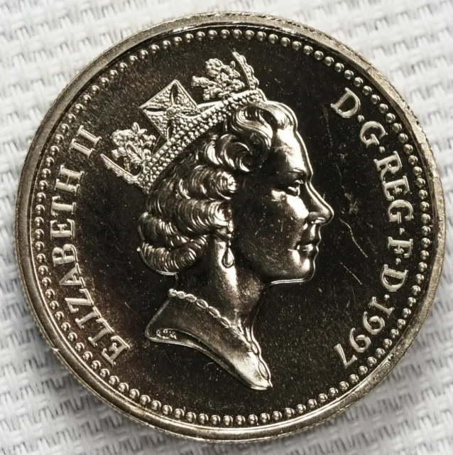 United Kingdom 1 pound 1997- Queen Elizabeth II  Coin