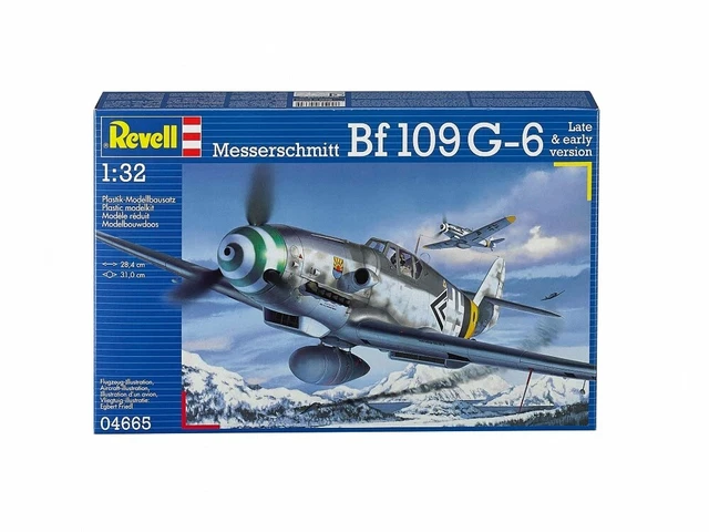 (RV04665) - Revell 1:32 - Messerschmitt Bf109 G-6