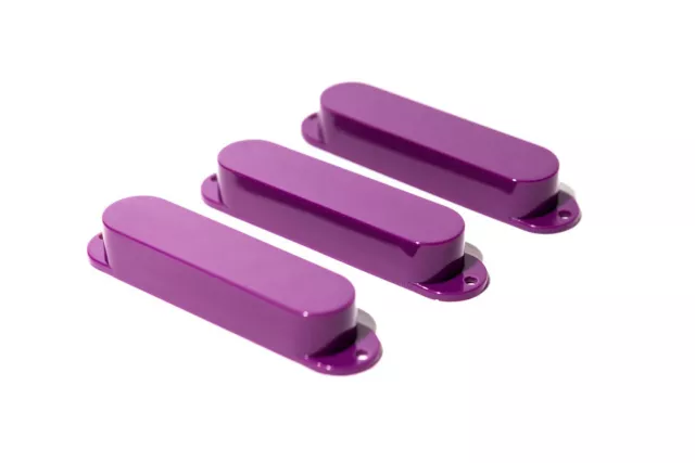 Set de cubiertas cerradas moradas - Purple single coil closed covers