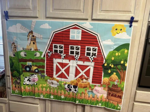 Farm Theme banner  Birthday Party, Classroom, Decoration In Bedroom + Sign ￼