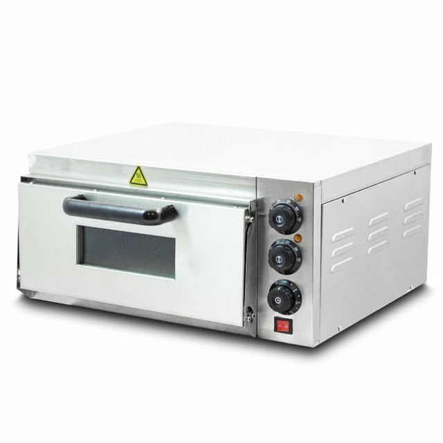 BITUXX Elektrischer Pizzaofen Pizzabackofen Pizzamaker Gastro Backofen 3