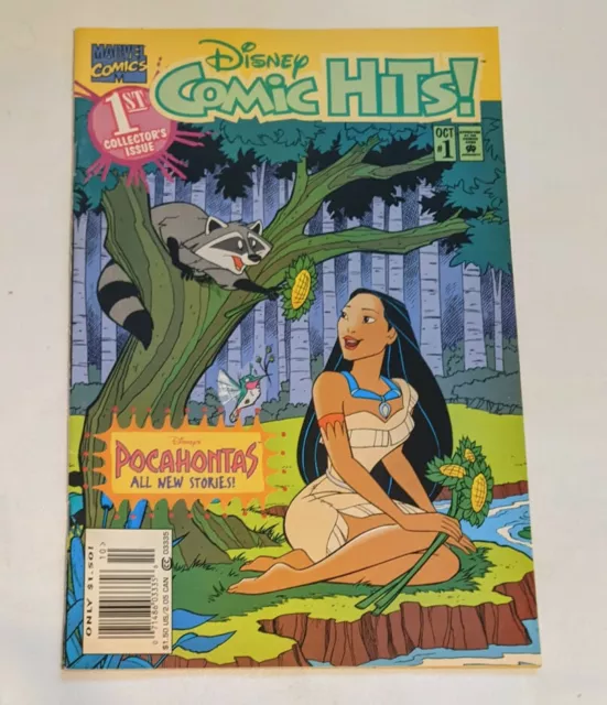 Vintage Marvel Comics Disney Comic Hits 1st Collector's Issue Pocahontas RARE