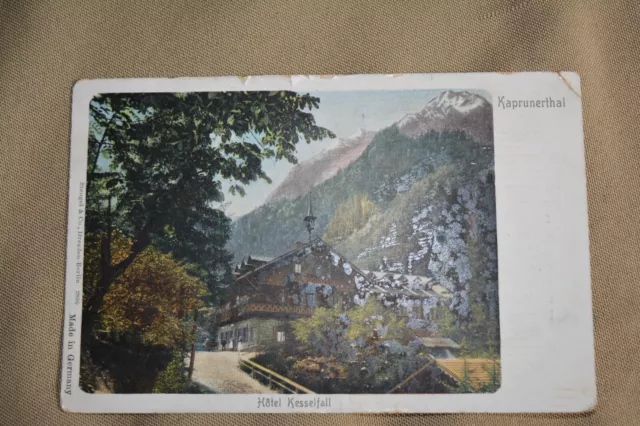 Hotel Kesselfall Germany Postcard Vintage Post Card