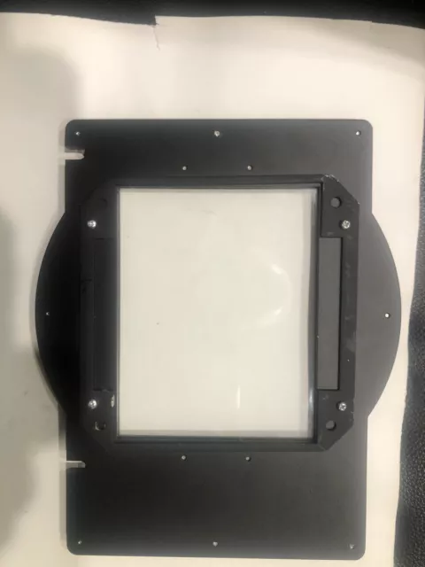 Soporte negativo de vidrio Omega 4x5