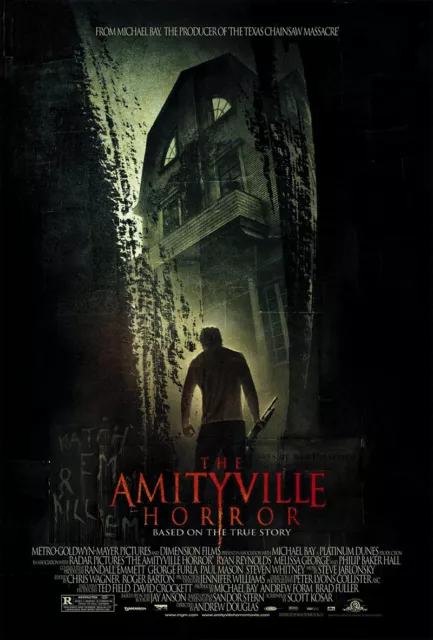 UNFRAMED The Amityville Horror Movie Poster Prints Canvas Print Decor B