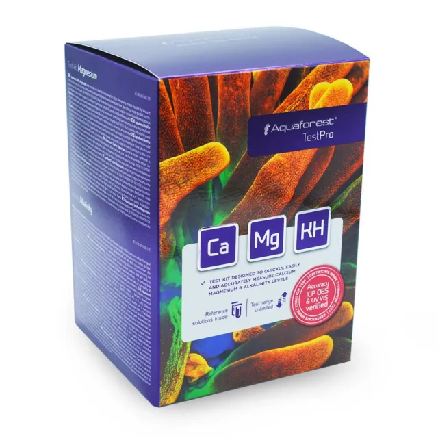 AF Test Pro Pack Basics Calcium, Alkalinity, Magnesium (Ca, KH, Mg) - AquaForest