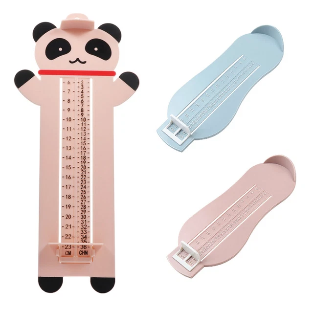 3 Pcs Pp Appareil De Mesure Du Pied Bébé Tout- Mesureur Pieds