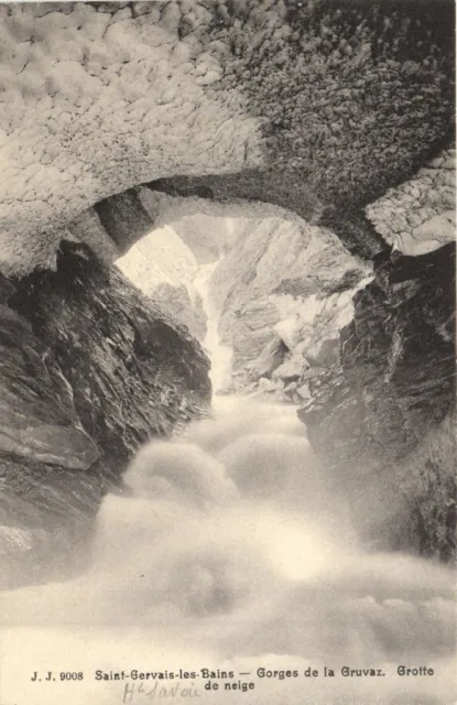CPA St-GERVAIS-les-BAINS - Georges de la Gruvez.Snow Grotte (173629)