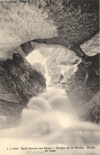CPA St-GERVAIS-les-BAINS - Georges de la Gruvez.Snow Grotte (173629)