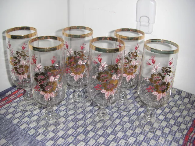 Glass Set Livani (Livanhof) nach 1950