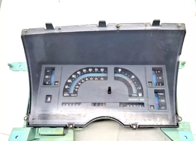 91 CHEVROLET S10/S15/SONOMA Speedometer 53317 Miles Part# 25089152