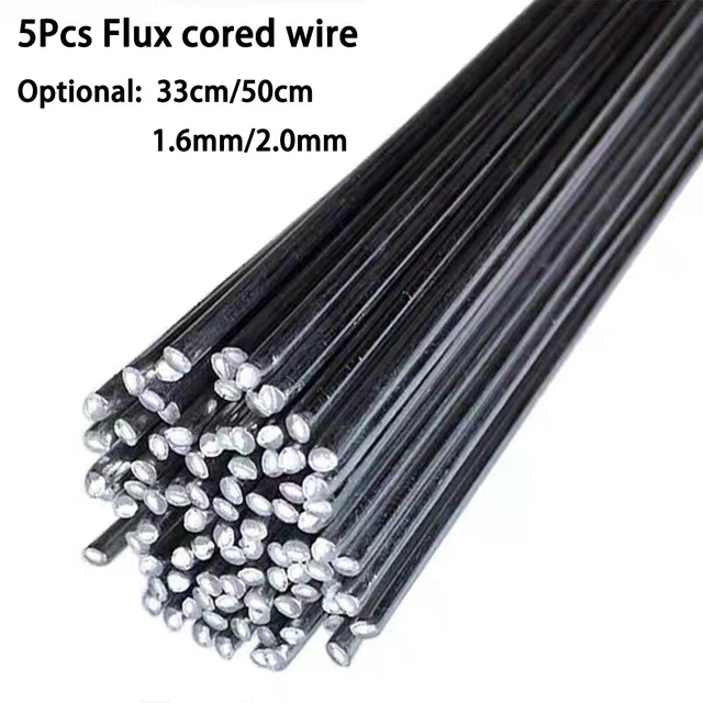 5 Pièces Basse Température Aluminium Soudure Câble Fil Fourré Électrode Sans à