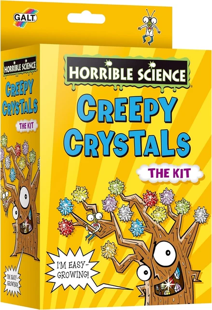 Galt Toys, Horrible Science - Creepy Crystals, Science Kit for Kids, Ages 8 Y...