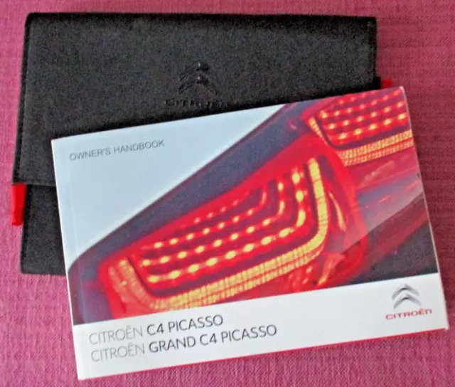 Citroen C4 Picasso & C4 Grand Picasso (2013 - 2016) Handbook - Owners Manual