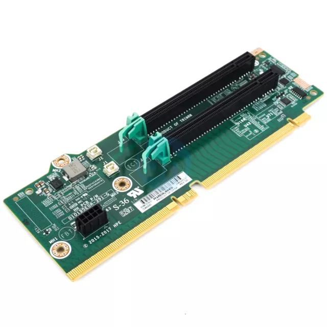 HP 875059-001 ProLiant DL380 DL385 G10 Primary PCIe Riser Card S1/S2 809463-001