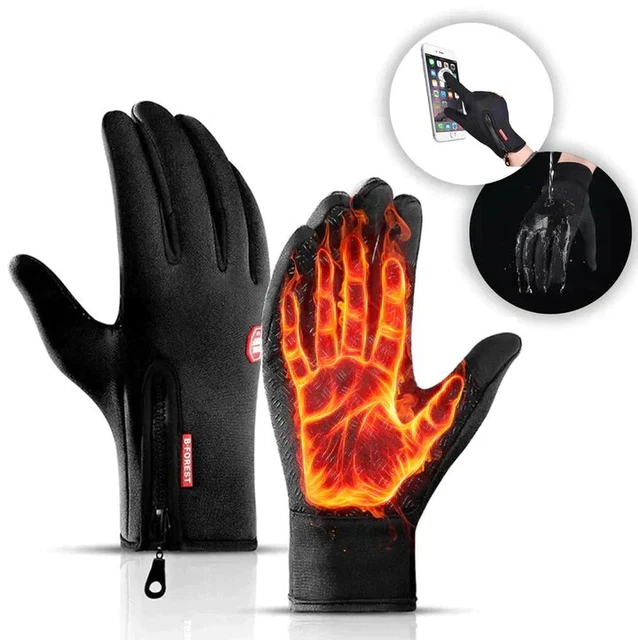 Gants chauds d'hiver pour hommes et femmes