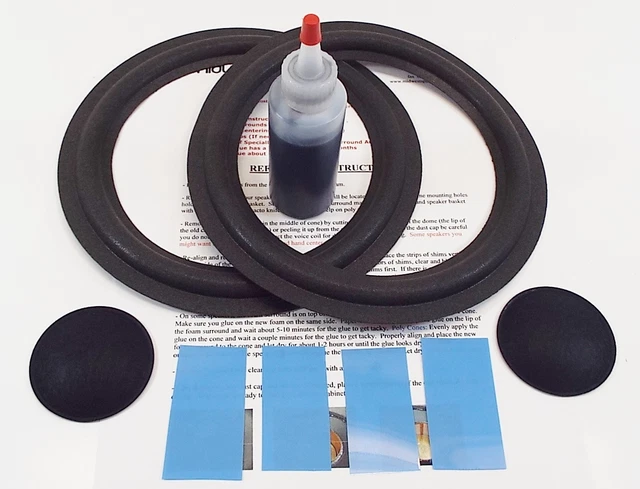 Surround En Mousse Caoutchouc Pour Haut-parleur 15 Ou 18 Pouces - Joint De Réparation Woofer Universel