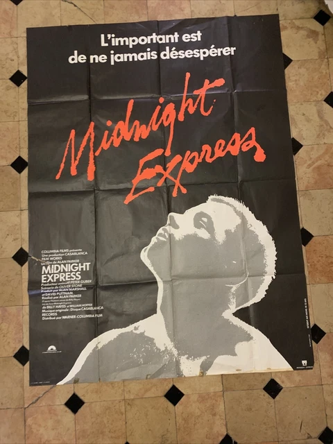 Ancienne affiche de cinéma Midnight Express 1978      160 x 120