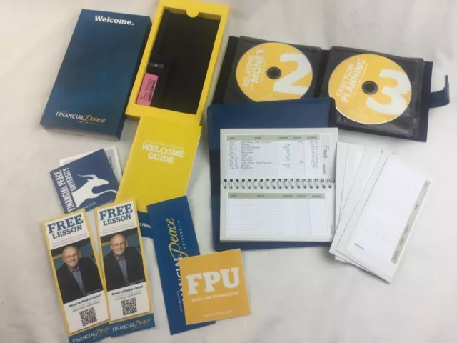 Dave Ramsey Financial Peace University CDs Envelope Chart Bookmark -Incomplete