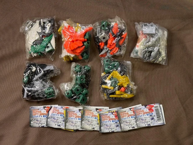 ZOIDS CAPSULE BLOCK Part 1 Bio Version All 7 Types Set $166.52 - PicClick