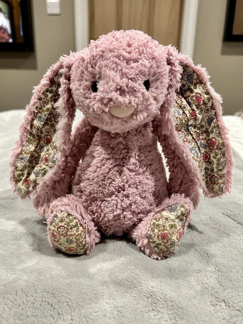 JELLYCAT BLOSSOM PINK Tulip Bunny Liberty Fabric First Edition