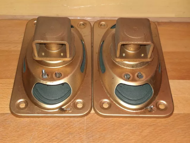1 Paar Lautsprecher aus Loewe Opta Apollo 1761W Röhrenradio
