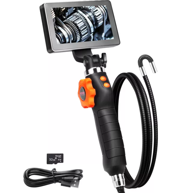 Industrie Endoskop, SKYBASIC Digitale Endoskopkamera 4,3 LCD Bildschirm HD  7.9mm Inspektionskamera IP67 Wasserdicht Rohrkamera Endoskop Kamera mit 8