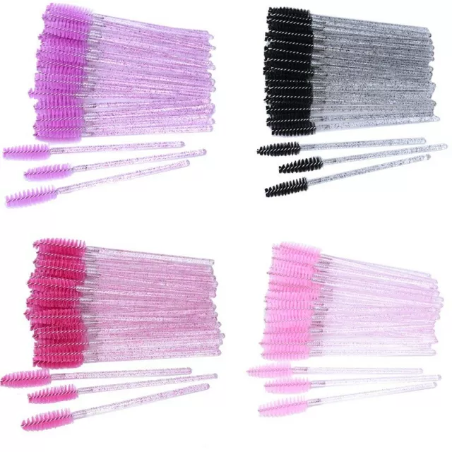 Disposable Mascara Wands Eyelash Brushes Brow Lash Extension Spoolie Applicator