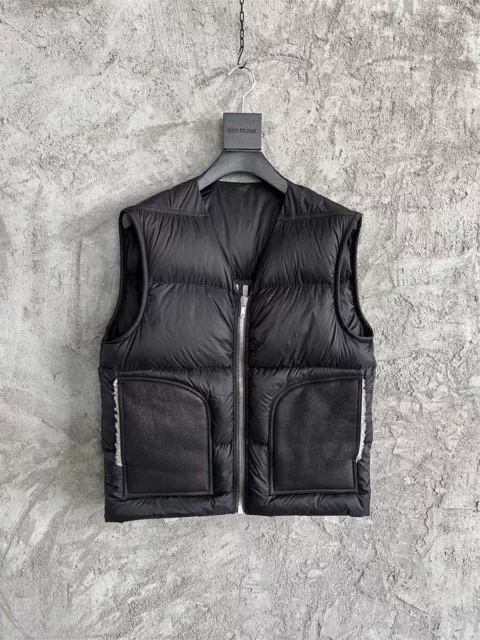 RICK OWENS Strove Gilet Cargo NERO Uomo 48 Nero 2022 2