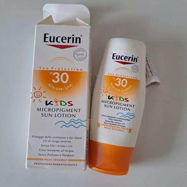 EUCERIN Sun Kids Micropigment Lotion Kinder Sonnenschutzcreme LSF 30 150 ml