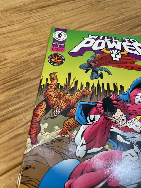 Vintage Dark Horse Comics Will to Power Issue #3 1994 Comic Book KG 2