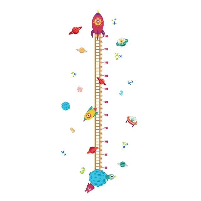 Grafico di crescita per bambini con animali del bosco ad acquerello, grafico di altezza per la cameretta dei bambini, righello da parete con animali - Italia