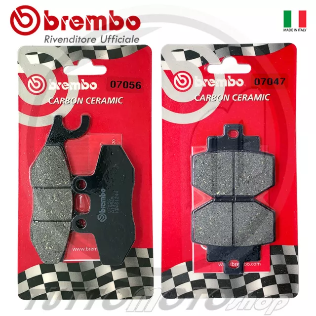 Pastiglie Freno Ant + Post Brembo Piaggio Vespa Gts 300 Super 2008-2016