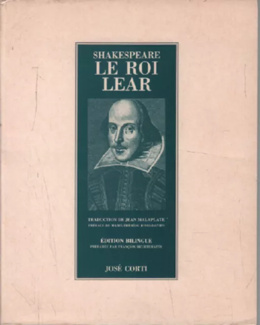 Le Roi Lear édition bilingue (français-anglais) | Bon état