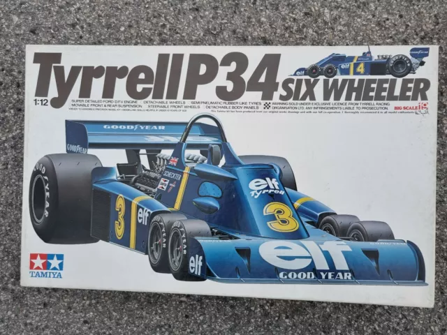 TAMIYA BS1221 1/12 Tyrrell P34 Six Wheeler - Model Series N019 Model Kit