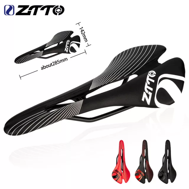 Brand New Racing MTB Leather Saddle Cycling Road Mountain Bike Cushion Seat