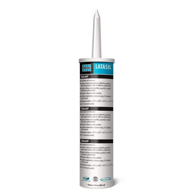 Laticrete Latasil High Performance Silicone Sealant, Silver Shadow