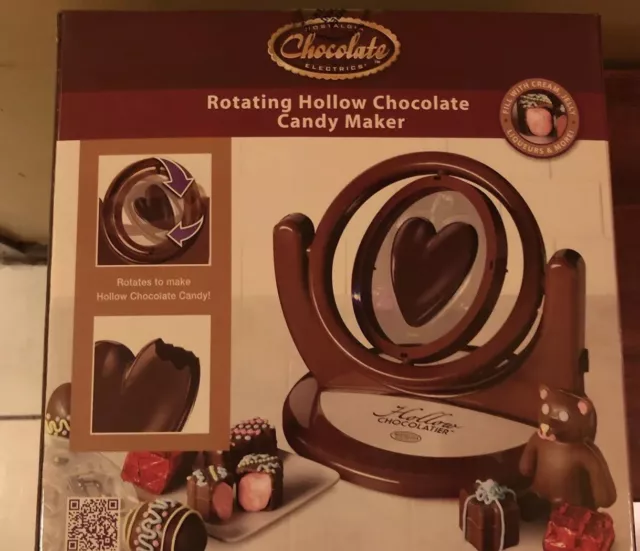 Nostalgia Chocolate Electronics Rotating Hollow Chocolate Candy Maker