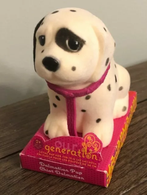Our Generation  Pup Mini Loyal Pup Collection Plush 3.5" dalmation dog