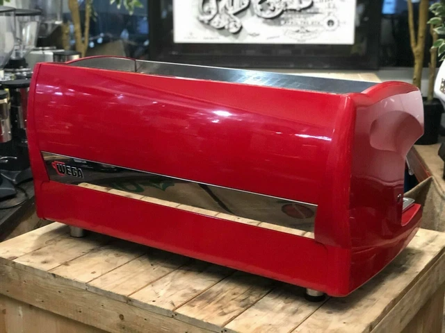 Wega Polaris 3 Gruppi Rossa Macchina Caffe' Espresso Caffe' Commerciale... 7