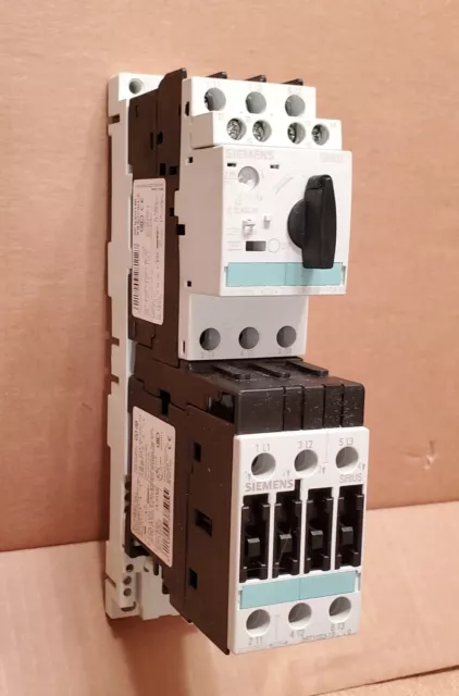 Siemens 3RA1125-1CA23-1BB4  Combination Starter w/ 24VDC Coil 1.8-2.5A Overload